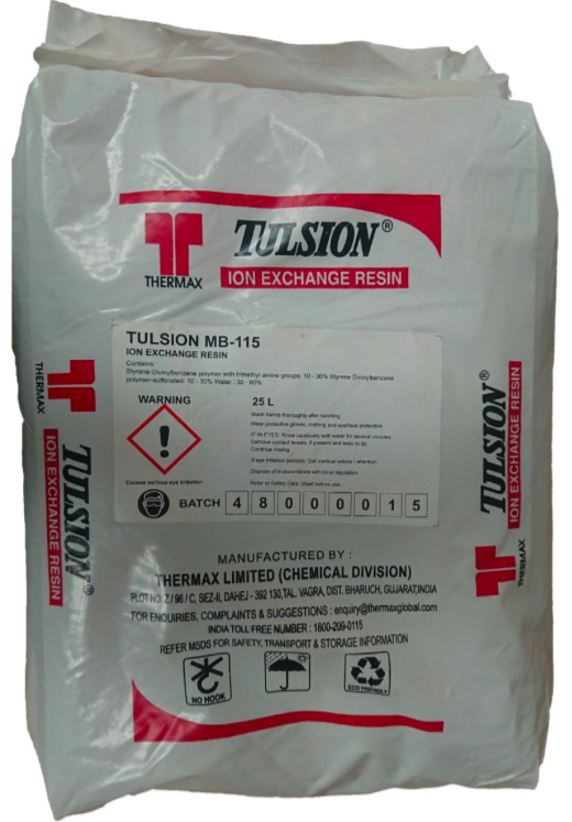 Hạt nhựa ion Mixbed Tulsion MB 115